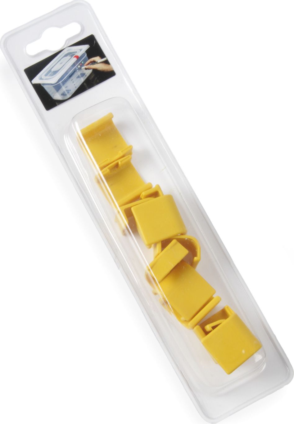 Hendi Klipsy do pojemników GN HACCP z polipropylenu Żółte - Hendi 880685 Klipsy do pojemników GN HACCP z polipropylenu Żółte - Hendi 880685