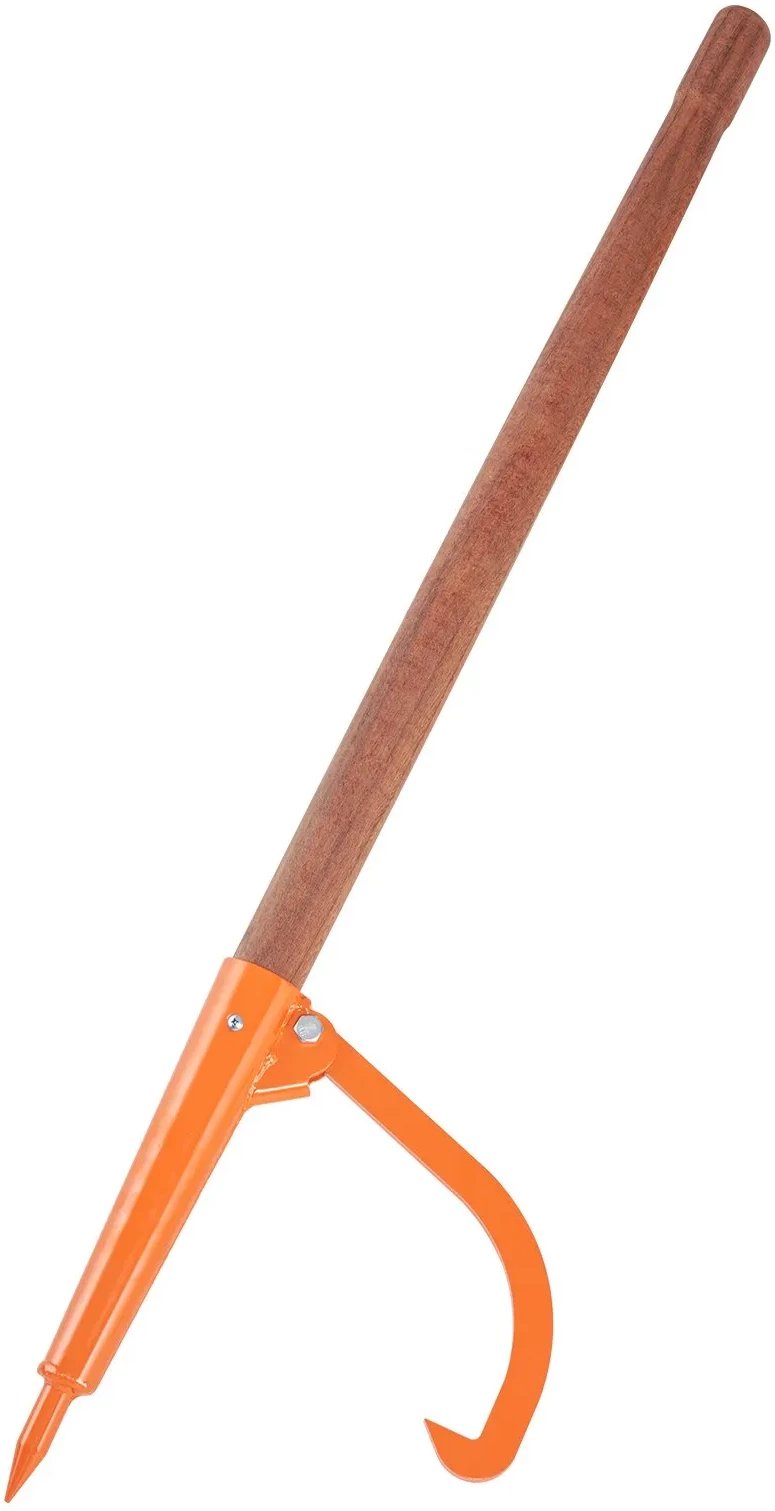 Hak do drewna 118 cm uniwersalny obrotowy do podważania kloców belek