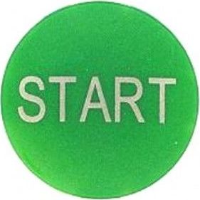 Eaton Soczewka przycisku 22mm płaska zielona START M22-XDL-G-GB1 (218328)