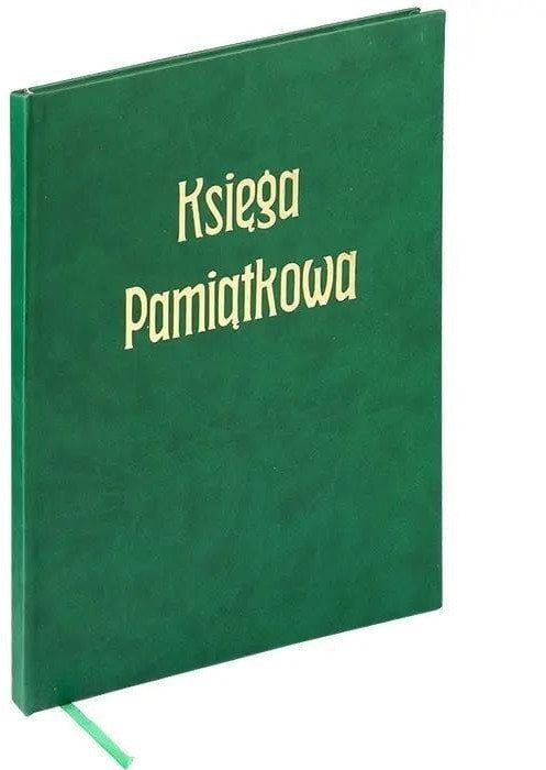 Grand Księga pamiątkowa A4 120 kartek zielona GRAND