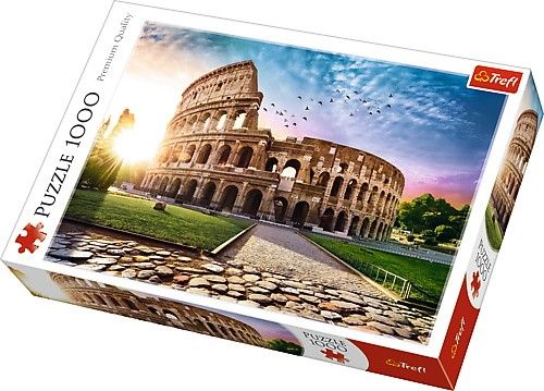 Trefl Puzzle 1000el Koloseum w promieniach słońca (10468 TREFL)