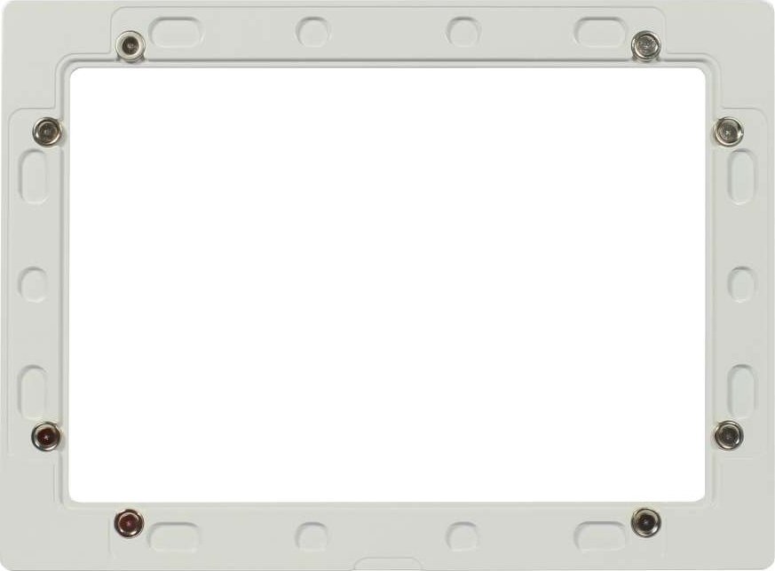 Terminal sieciowy Allnet Touch Display Tablet 10 cali zabudowa Osłona do ramki montażowej, biały wąski