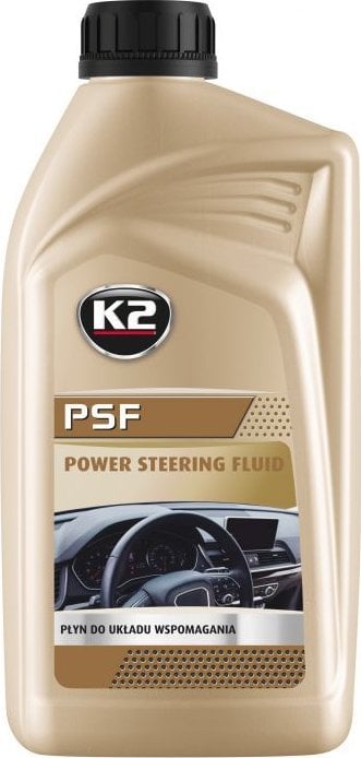 K2 K2 PŁYN DO UKŁADÓW WSPOMAGANIA KIEROWNICY POWER STEERING FLUID BEZBARWNY 1L