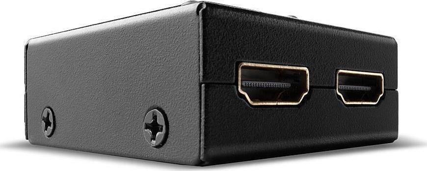 Lindy Lindy 38336 Switch (przełącznik) dwukierunkowy 2-portowy HDMI (1xOUT - 2xIN) 4K Ultra HD
