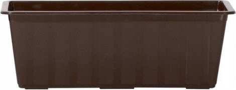 Prosperplast Skrzynka balkonowa brązowa Agro 40 cm