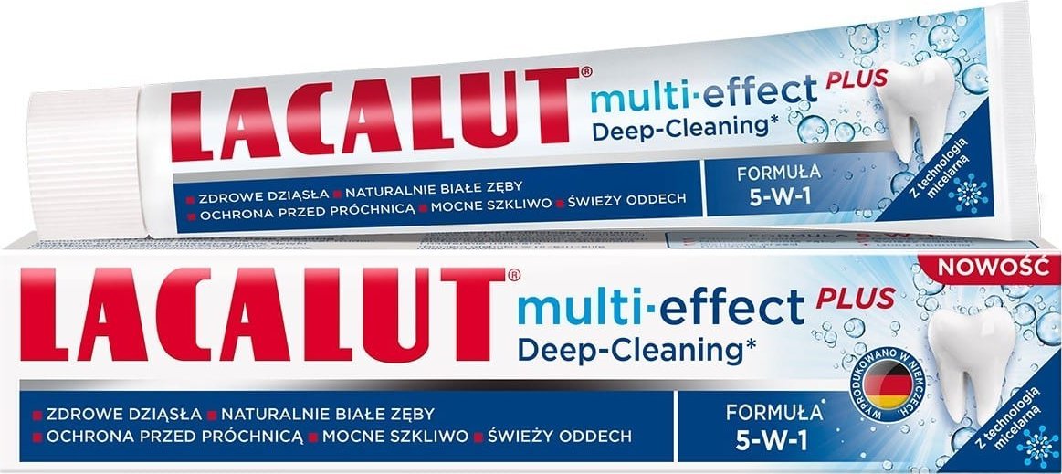 Zdrovit LACALUT Pasta do zębów Multi-Effect 5w1 Plus 75ml