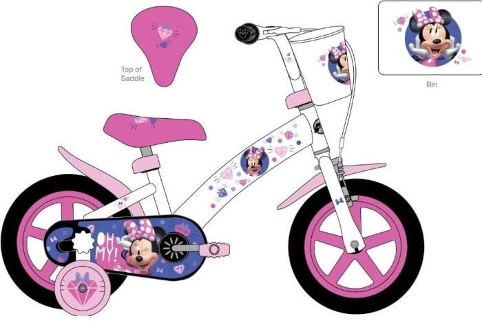 Rowerek dzieciecy Huffy 12" Disney MINNIE 22434W