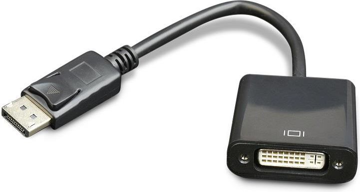 Adapter AV Gembird DisplayPort - DVI-I czarny (A-DPM-DVIF-002)
