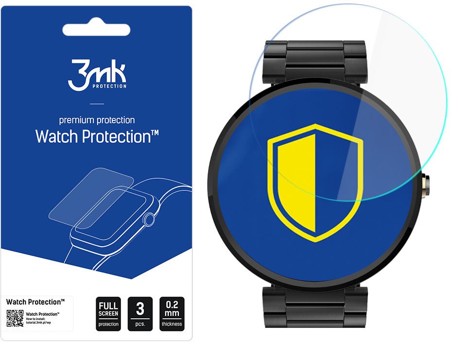 MOTOROLA MOTO 360 - 3MK WATCH PROTECTION FLEXIBLEGLASS