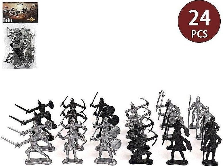 Figurki rycerzy 24szt