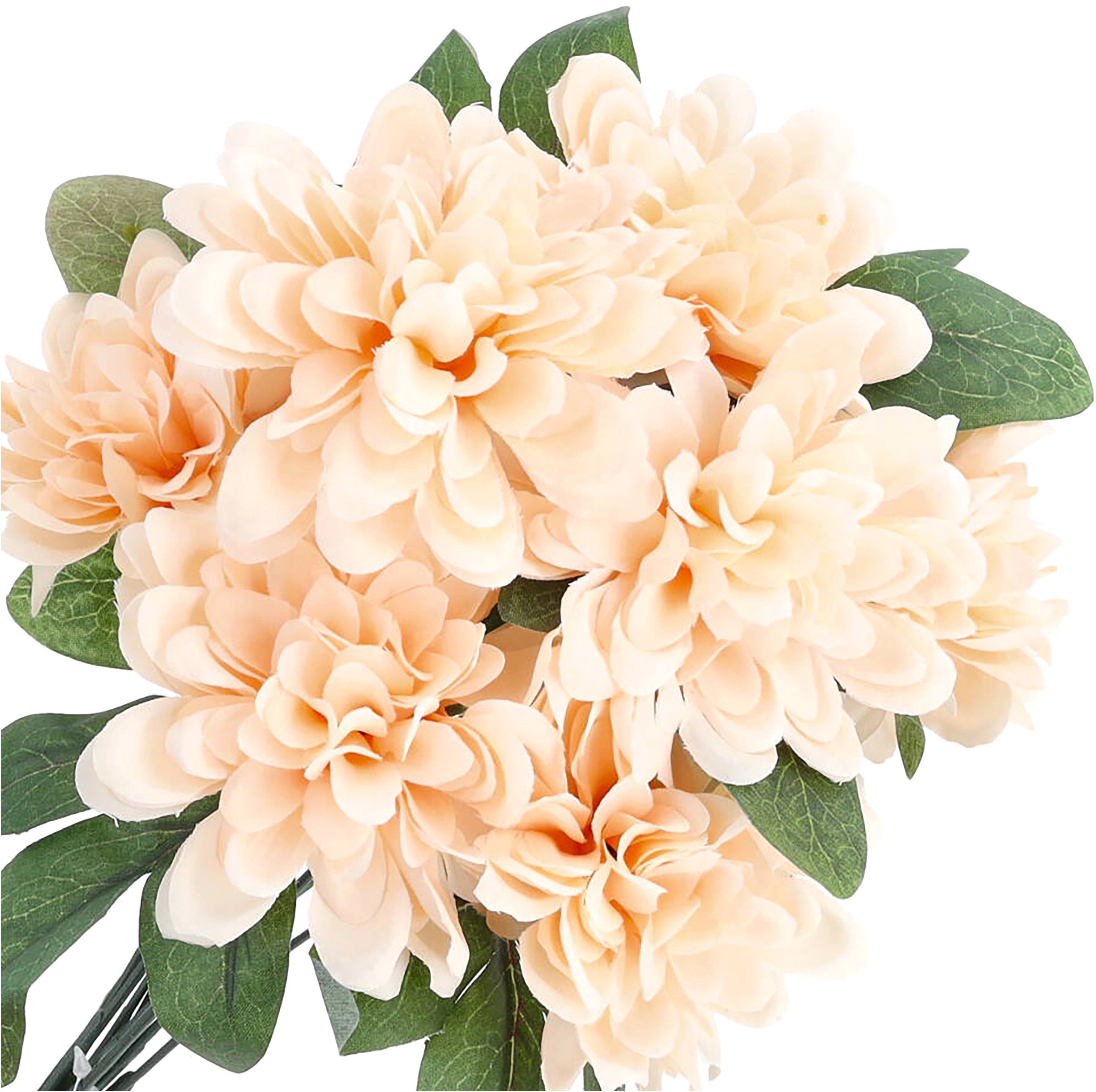 Bukiet 9 Dalia Duży Krem