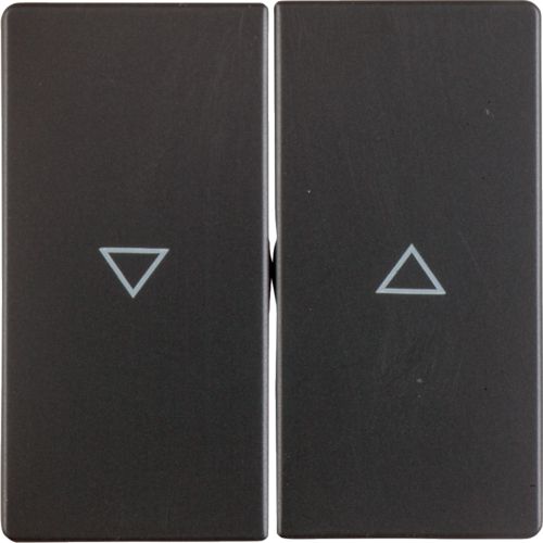 Berker Klawisze z nadrukiem symbolu strzałka Q.1/Q.3 antracyt aksamit (16256086)