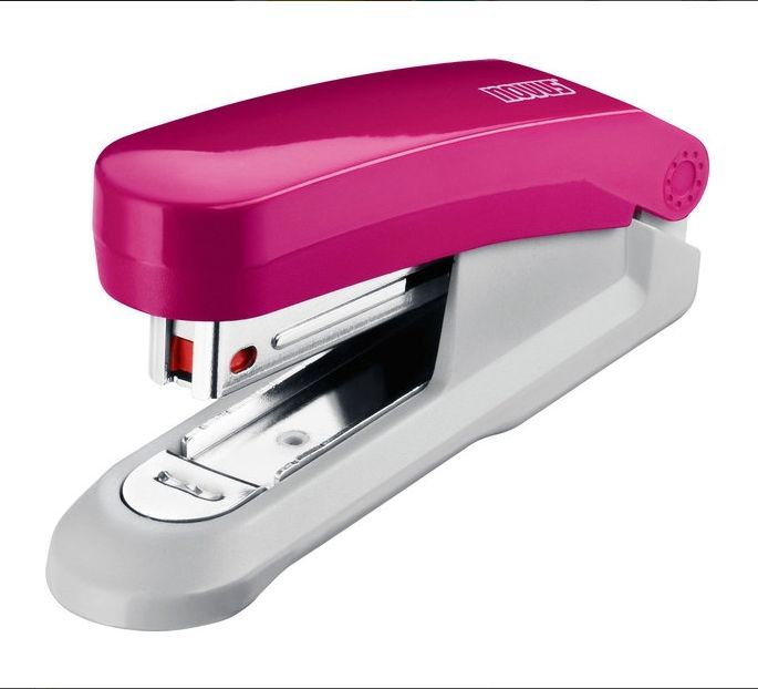 Zszywacz Novus ZSZYWACZ NOVUS E15 RÓŻOWY Z PAKIETEM STARTOWYM ZSZYWEK NO.10 020-1762 NO