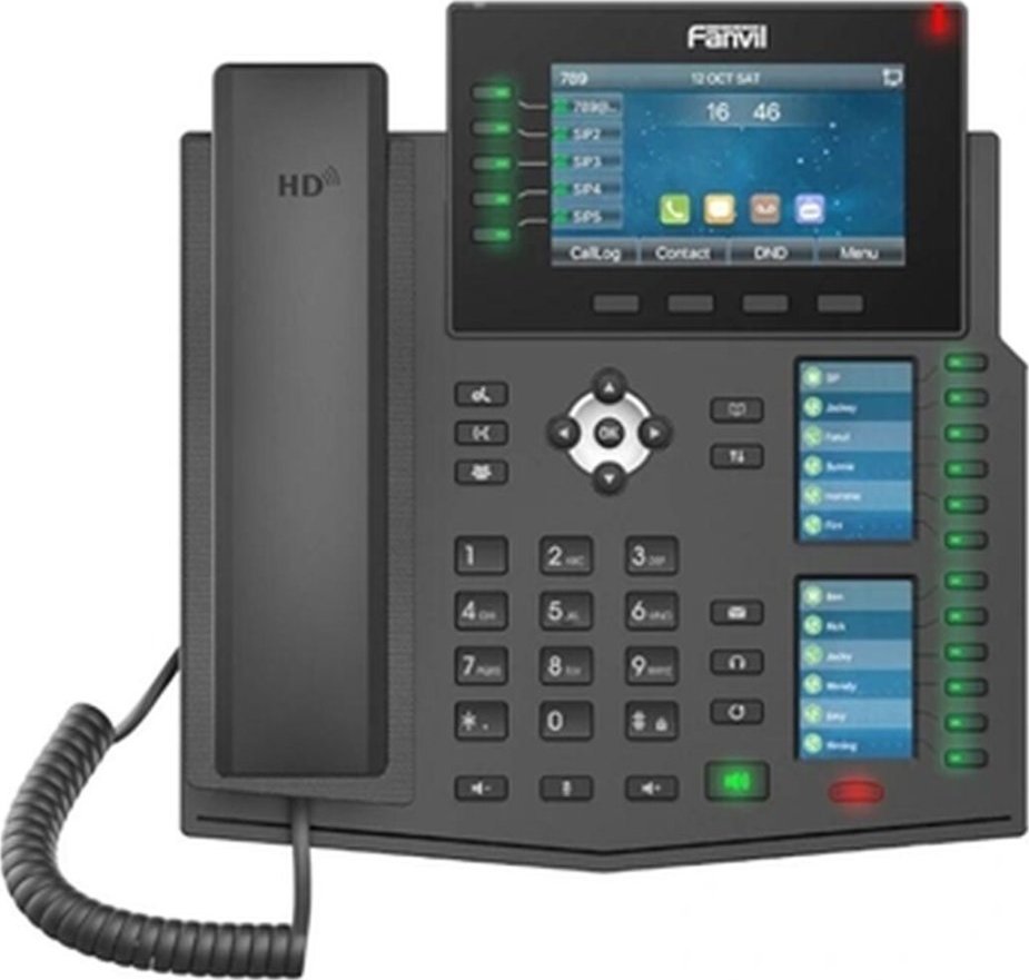Telefon Fanvil Fanvil IP Telefon X6U V2 schwarz
