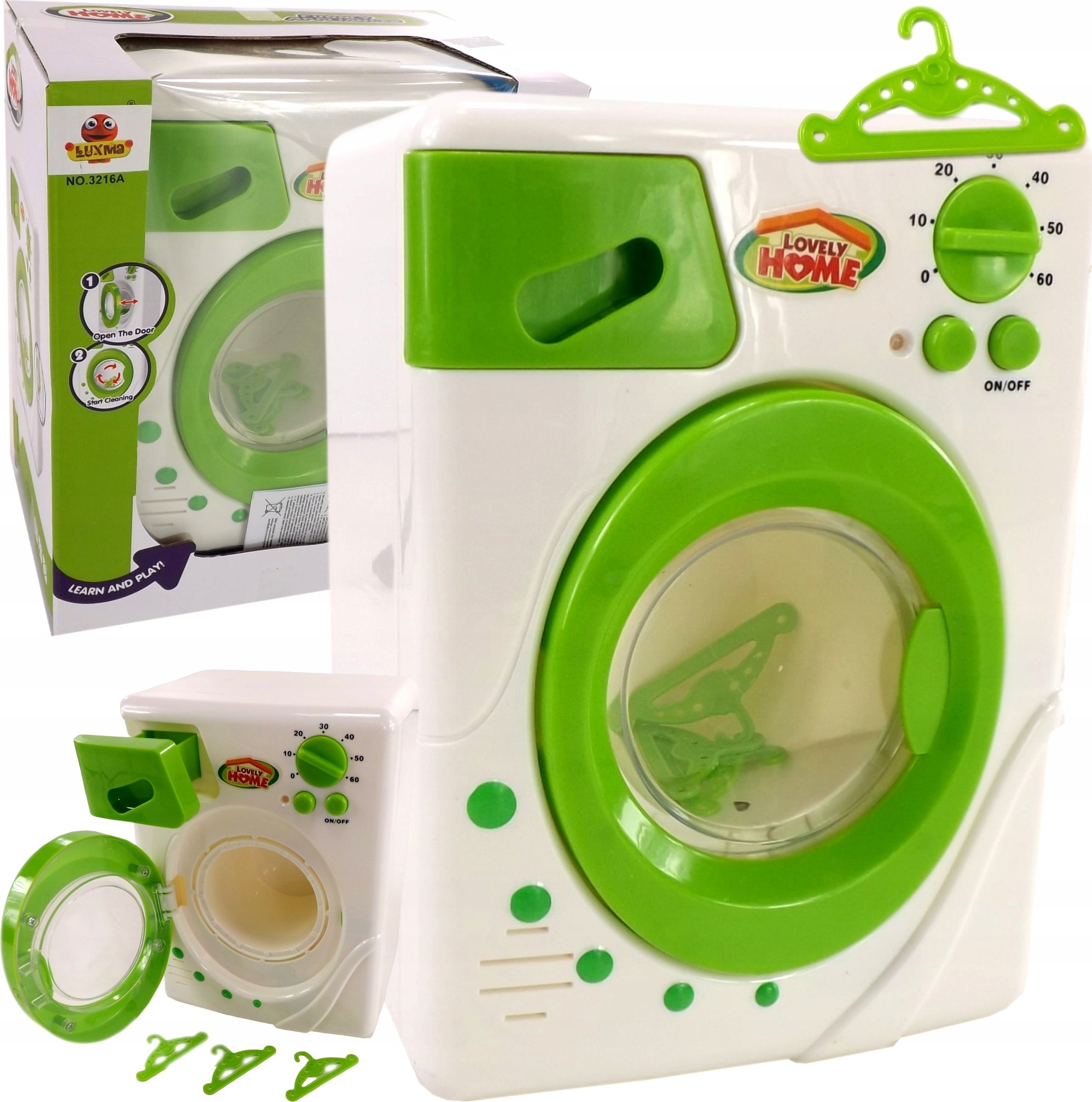 PRALKA AUTOMAT NA BATERIE DLA DZIECI AGD 3216C