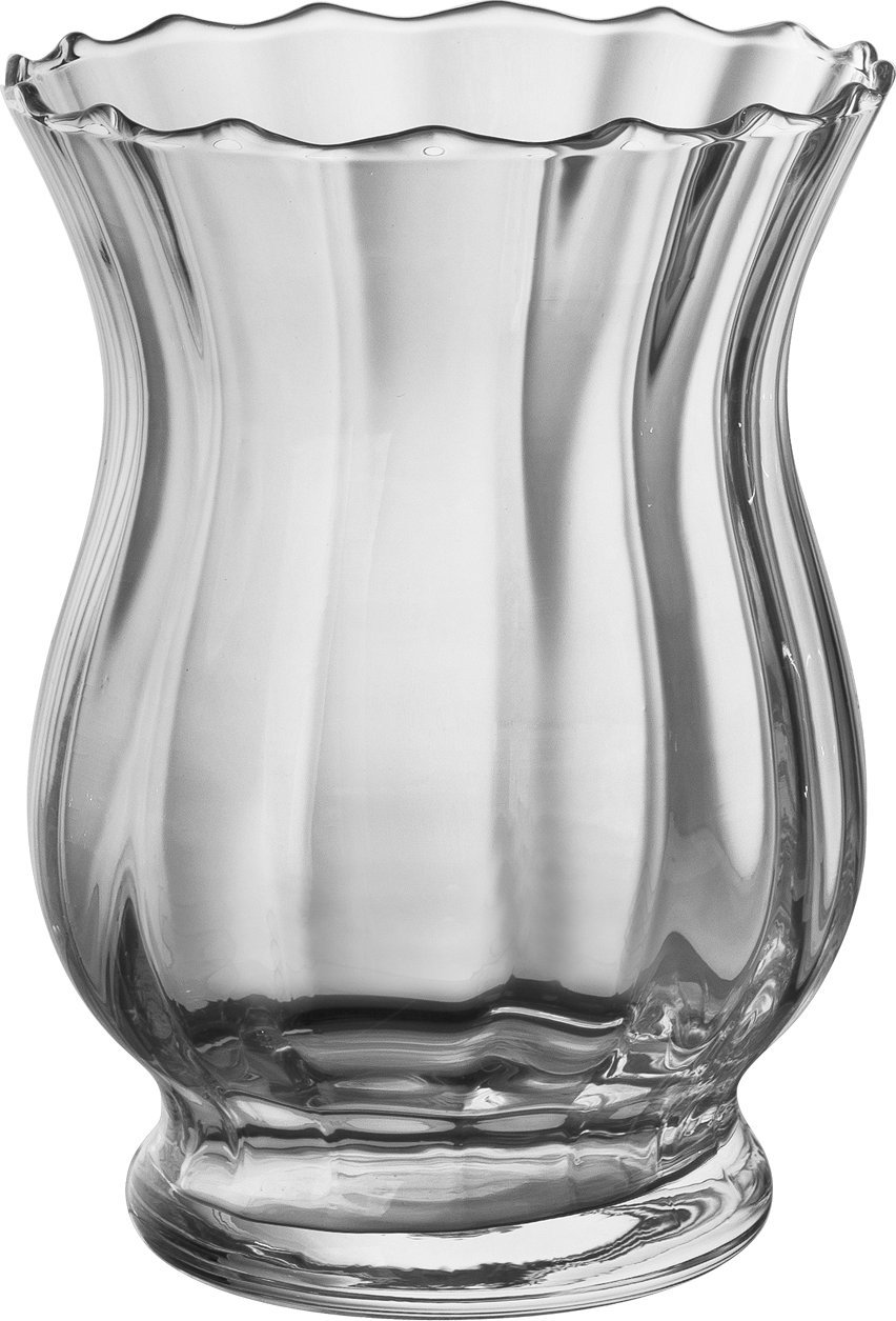 Krosno Wazon Optyk szklany 20 cm