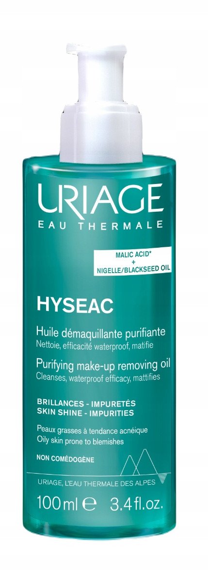 Uriage Hyséac Purifying Make-up Removing Oil 100 ml