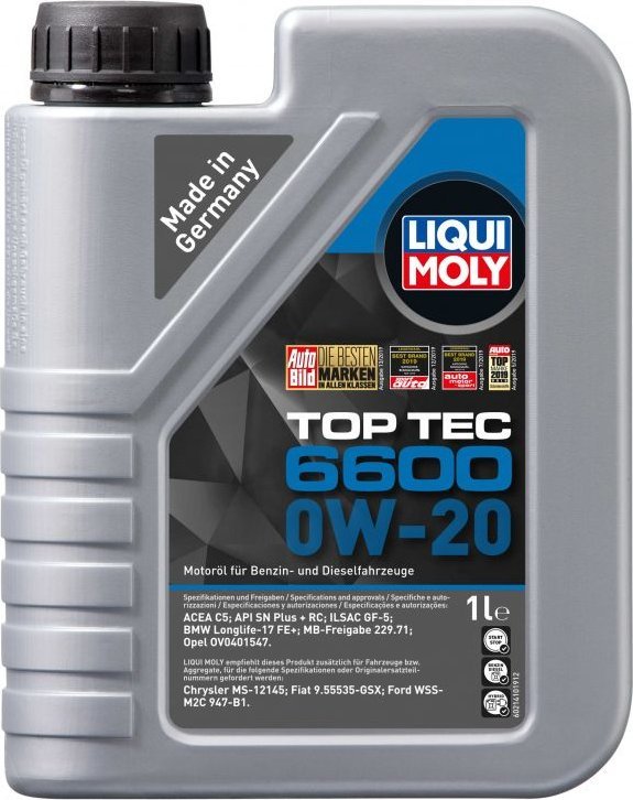 Osram Liqui Moly Olej LM21410 Top Tec 6600 0W-20 1l