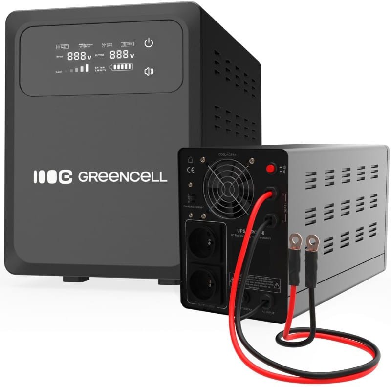 Zasilacz awaryjny UPS AVR PowerCore 800W/1200VA 12VDC