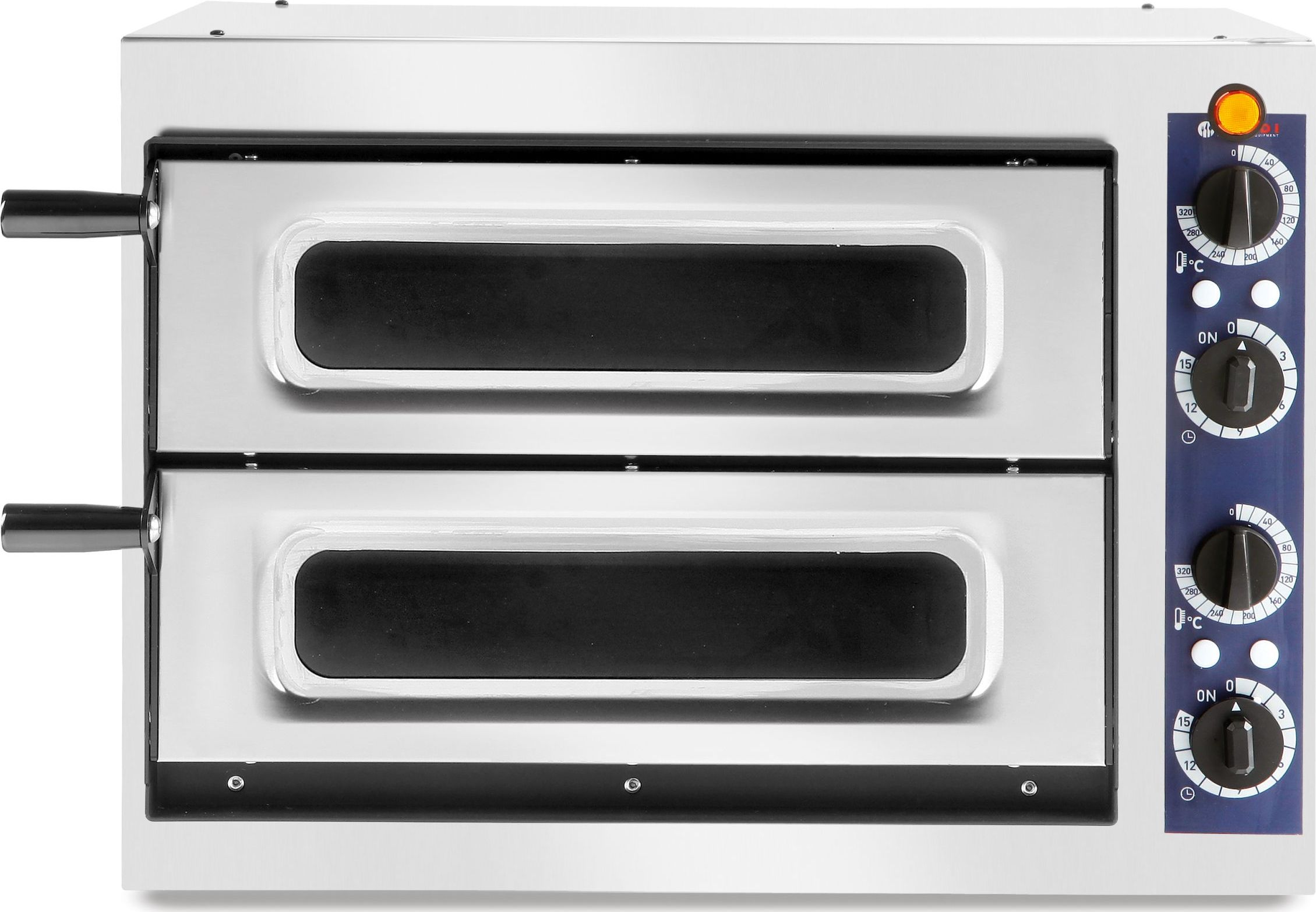 Hendi Piec do pizzy podwójny Basic Vetro 2/40 2 pizze 2400W - Hendi 226674 Piec do pizzy podwójny Basic Vetro 2/40 2 pizze 2400W - Hendi 226674