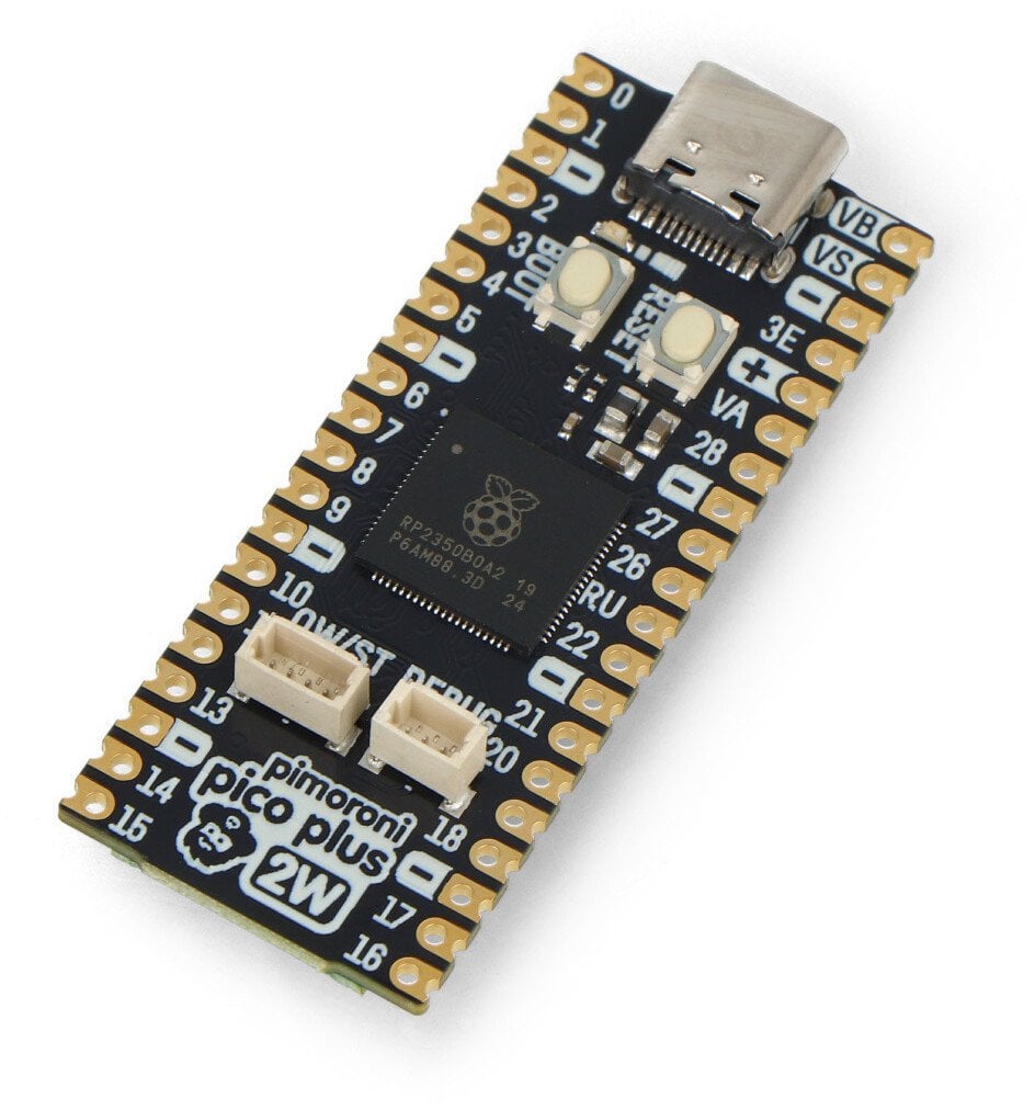 Pimoroni Pico Plus 2 W - płytka z mikrokontrolerem RP2350B - WiFi/Bluetooth - Pimoroni PIM726}