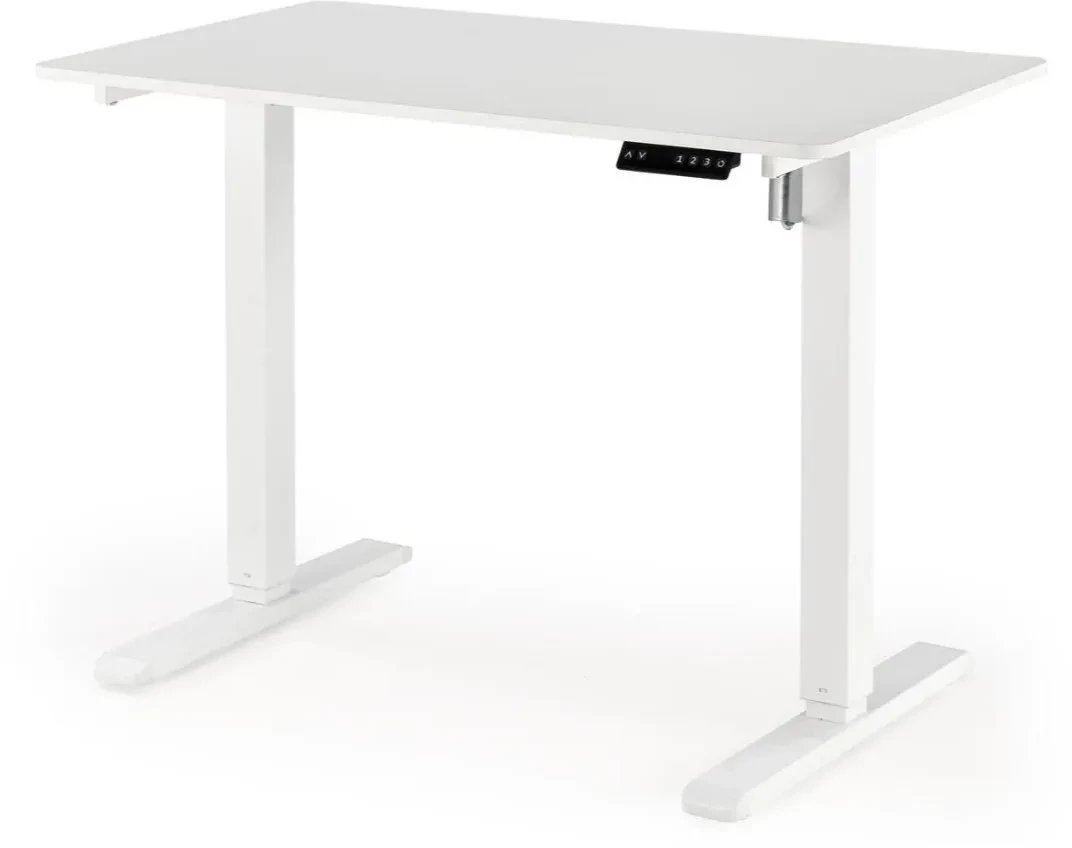 Biurko B53 białe z regulacją wysokości HALMAR