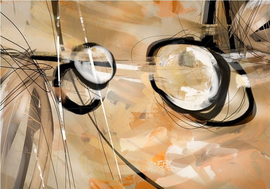 DecoNest Fototapeta - Dysharmonia - 100X70