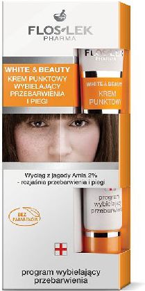 Floslek White and Beauty Krem punktowy wybielający przebarwienia 20 ml