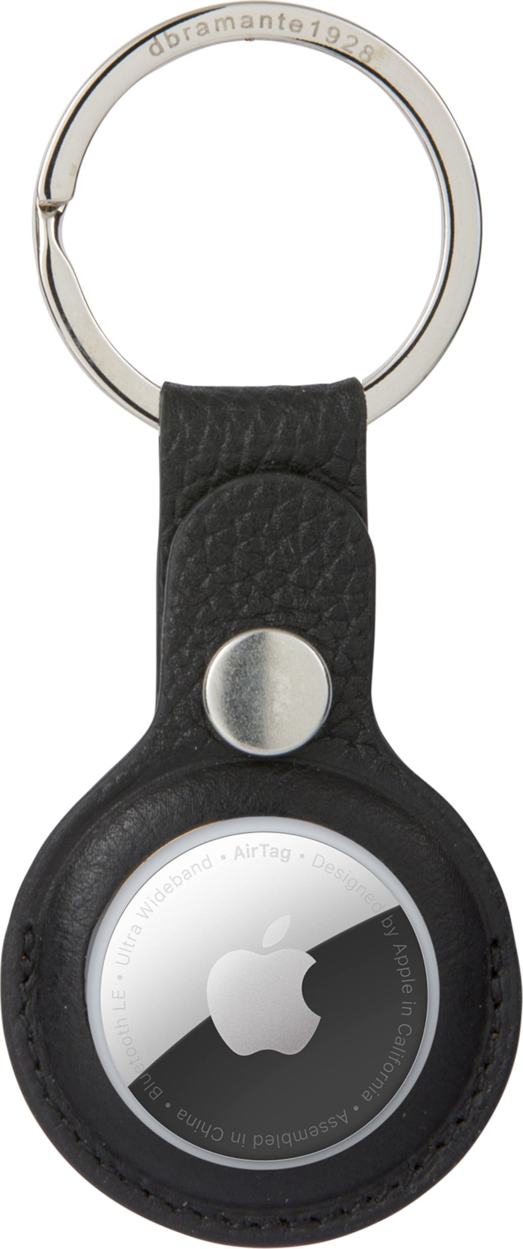 dbramante AirTag Key Ring Czarno-srebrny