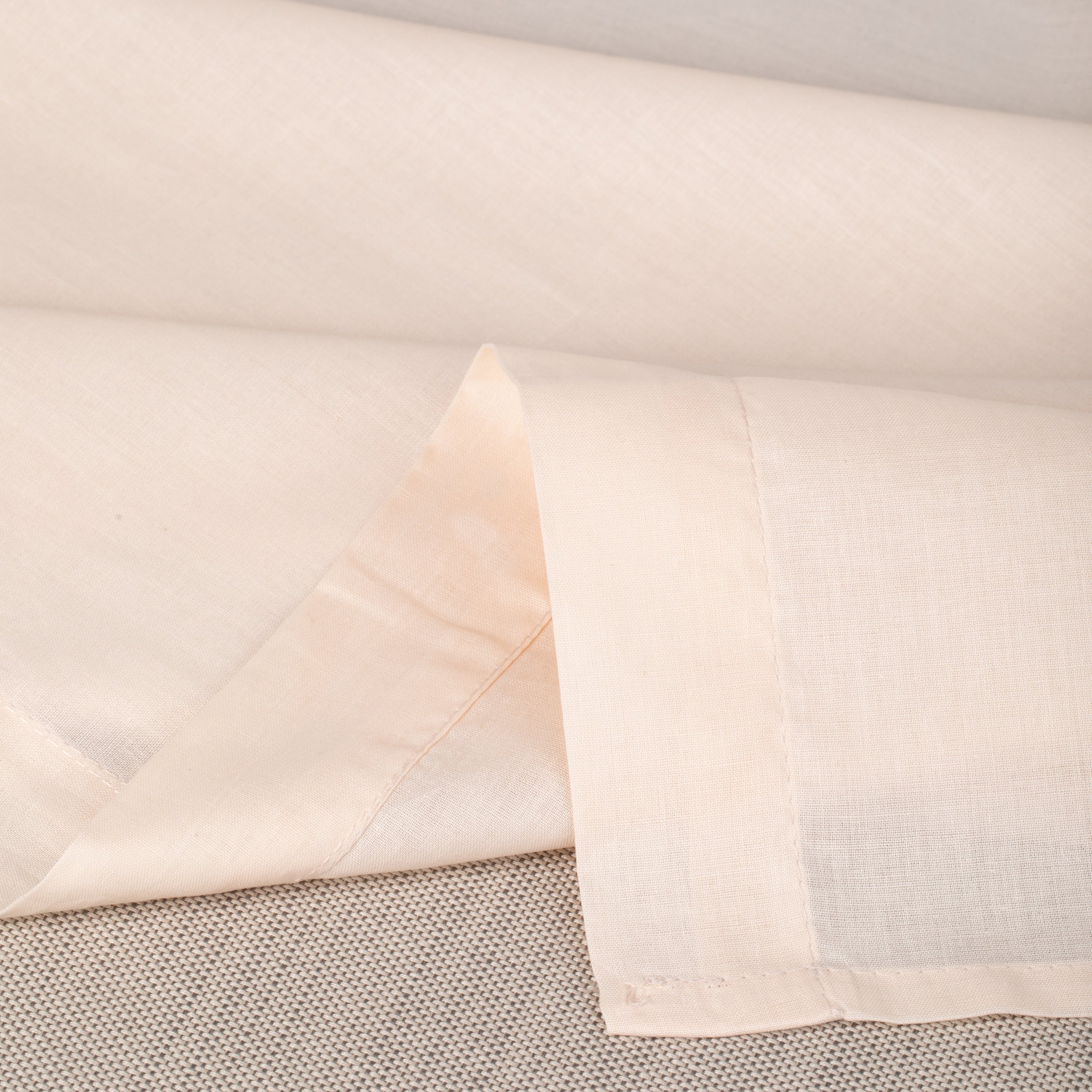 FLAT SHEET COTTON 180X220CM BEIGE