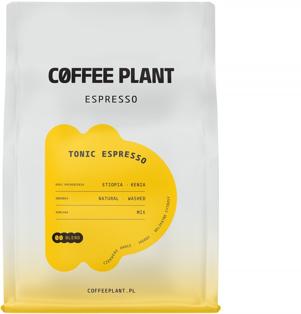 COFFEE PLANT - kawa ziarnista Tonic Espresso Blend 250 g