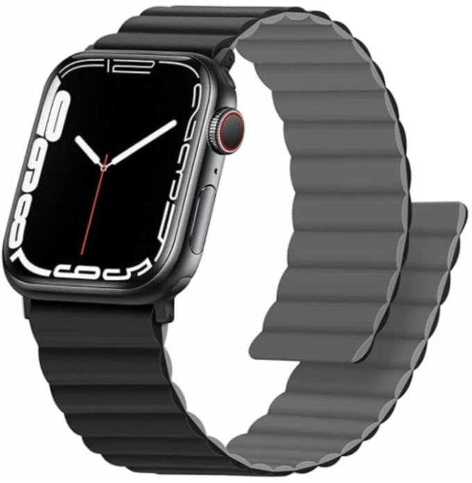 Swissten Silicone Magnetic Band for Apple Watch 42 / 44 / 45 / 49 mm