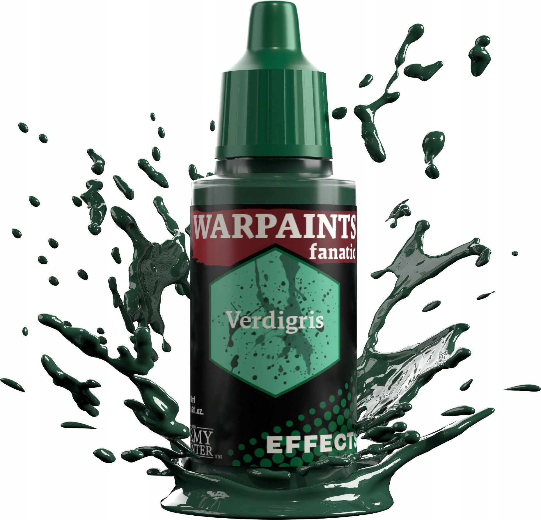 Army Painter The Army Painter: Warpaints - Fanatic - Effects - Verdigris