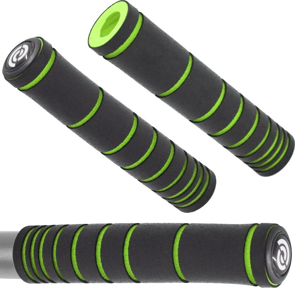 Bike Ribbon Chwyty Bike Ribbon Silicone Freak Wave MTB 4007, czarno-zielone