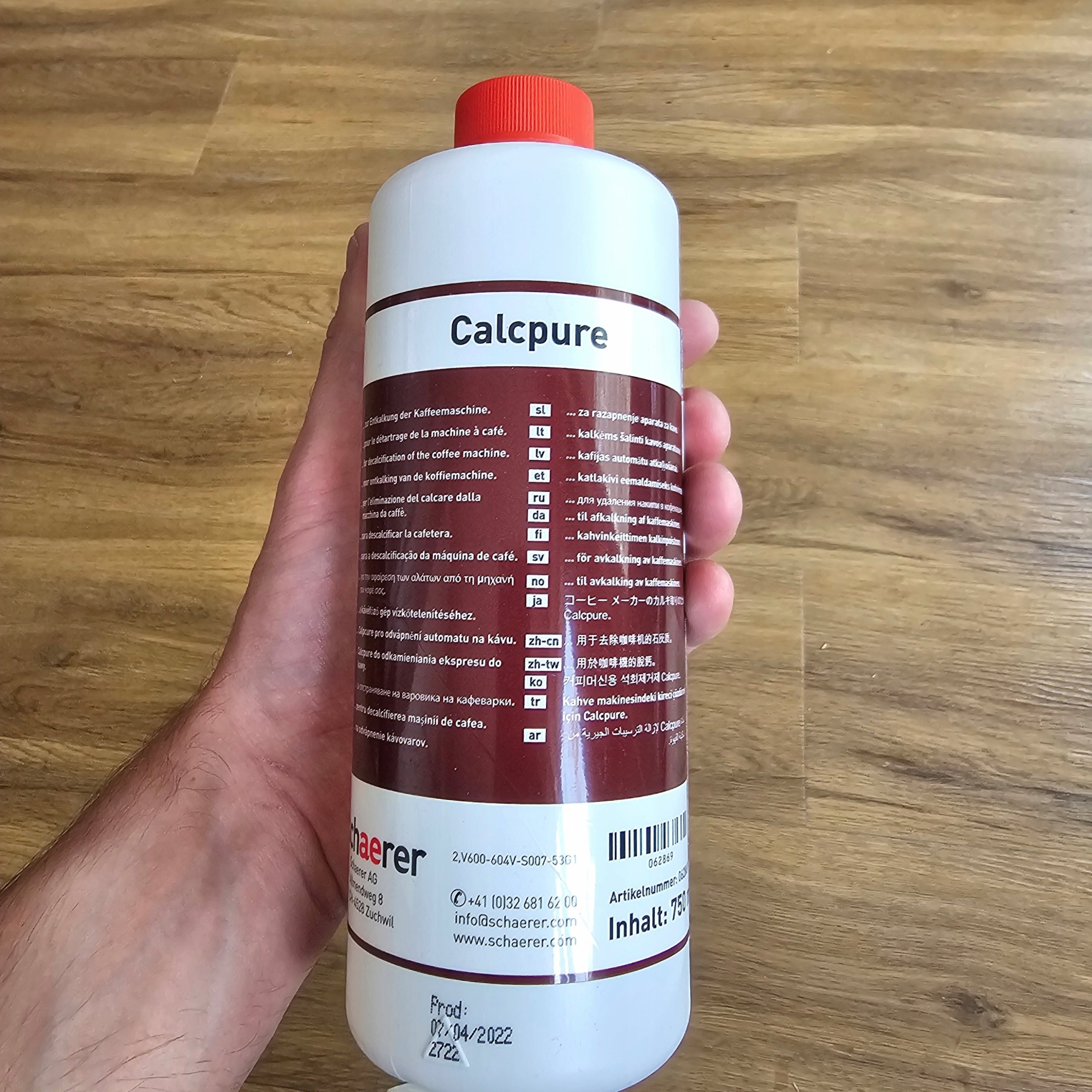 Crystal Drop 062869 płyn odkamieniający Calcpure (750ml.)