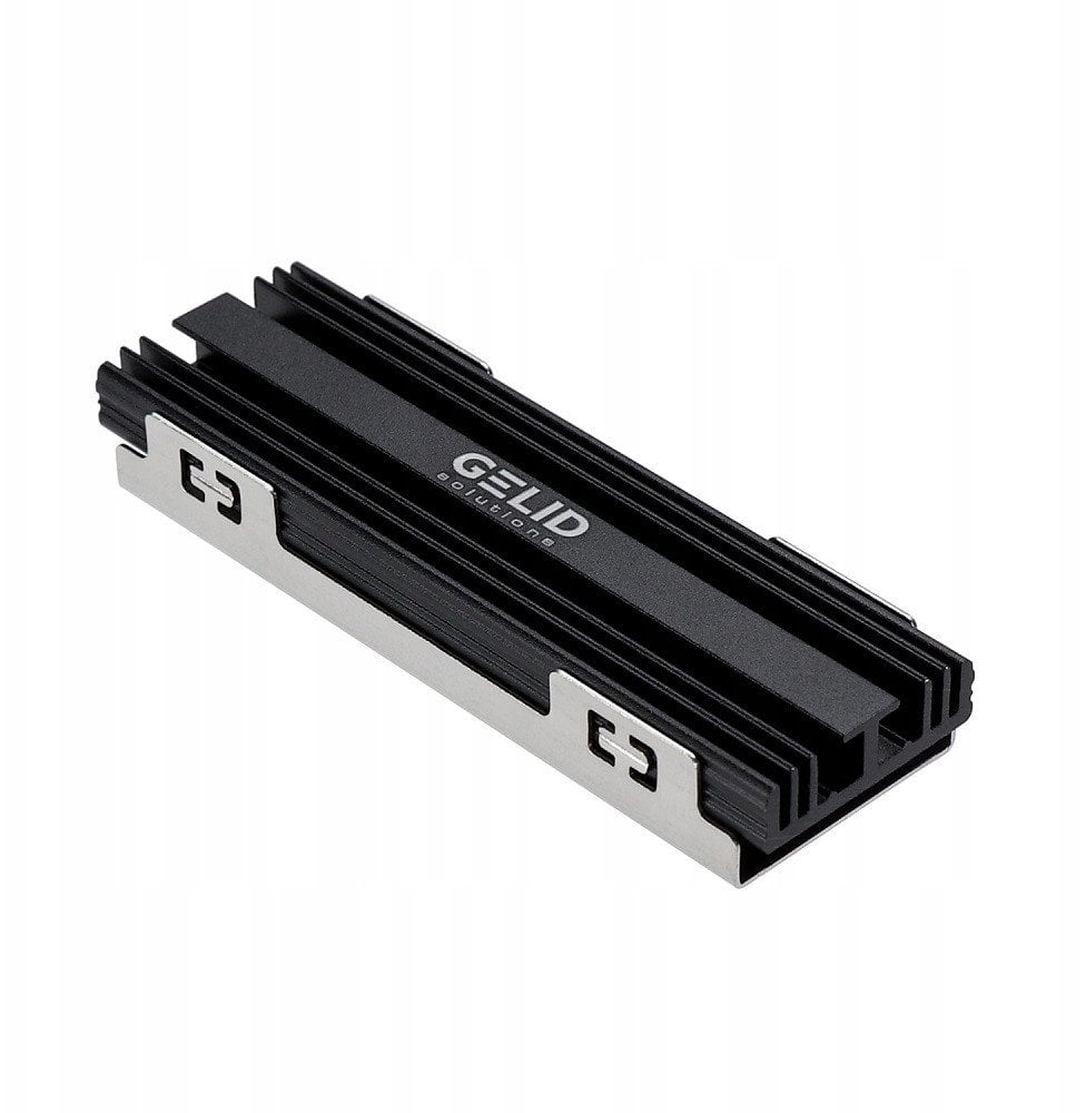 Gelid IceCap M.2 Black, czarny radiator z termopadami na dyski (HS-M2-SSD-21)