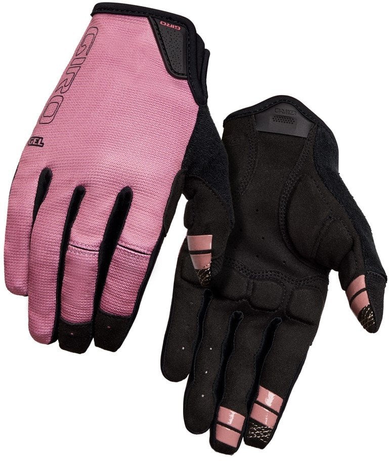 Rękawiczki damskie GIRO LA DND GEL długi palec desert rose roz. L (obwód dłoni 229-248 mm / dł. dłoni 189-199 mm) (NEW 2025)