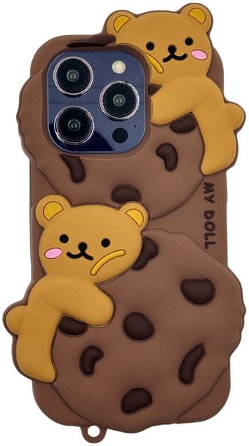 ETUI CASE 3D CIASTECZKOWY MIŚ IPHONE 13 Pro standard