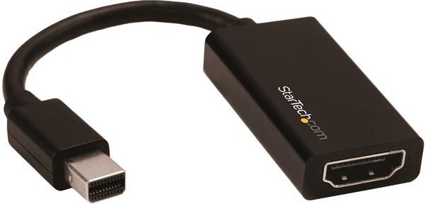 Adapter AV StarTech DisplayPort Mini - HDMI czarny (MDP2HD4K60S)