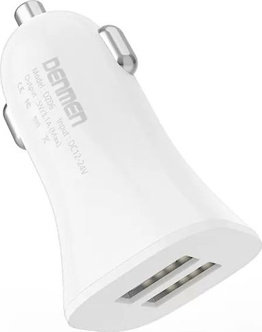 Ładowarka Denmen DZ06 2x USB-A 3.1 A (29379)