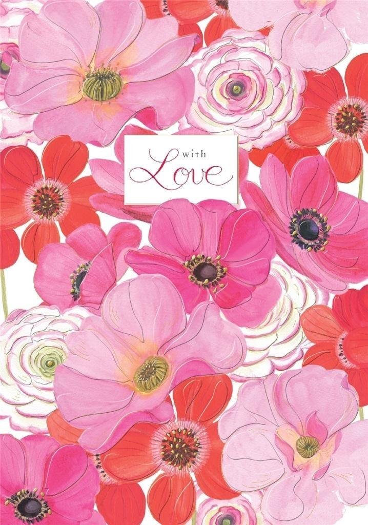 Turnowsky Karnet B6 + koperta MO8107X1 Miłość kwiaty