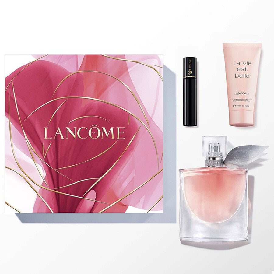 Lancome Set Lancome: La Vie Est Belle, Eau De Parfum, For Women, 50 ml + La Vie Est Belle, Hydrating, Body Lotion, 50 ml + Hypnôse, Mascara, Black, 2