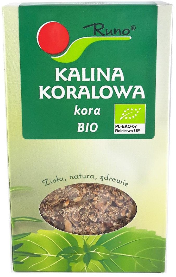 Kalina koralowa kora bio zioła napar przeciwskurczowo przeciwkrwotocznie 50g