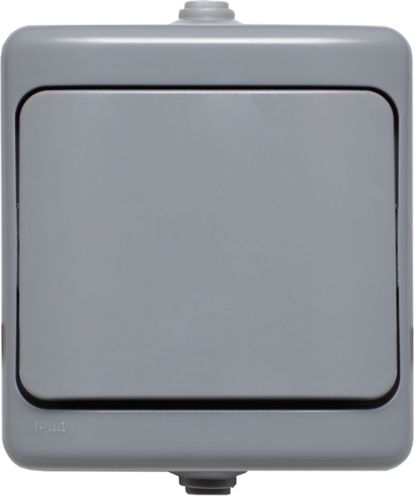 KOS BRYZA Łącznik hermetyczny pojedynczy IP54 szare (180001)
