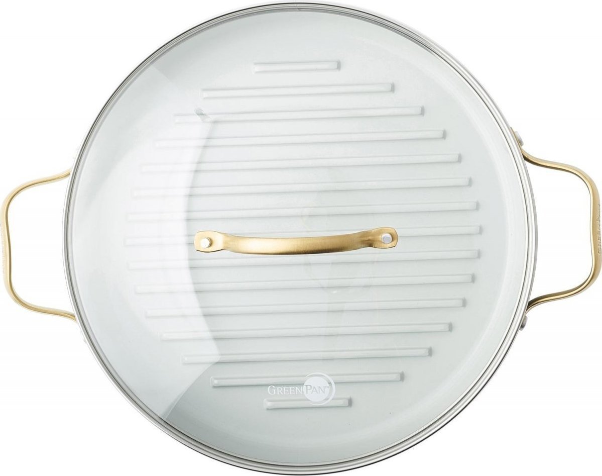 Patelnia Greenpan Patelnia grillowa PADOVA SkyBlue 28 cm / GreenPan