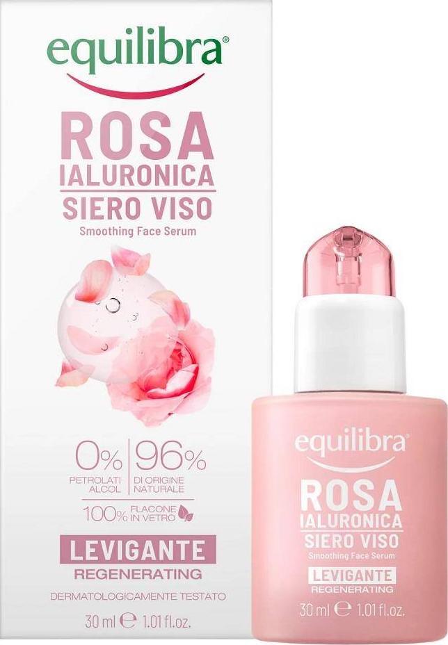 Equilibra Rosa Różane Serum wygładzające z kwasem hialuronowym 30ml