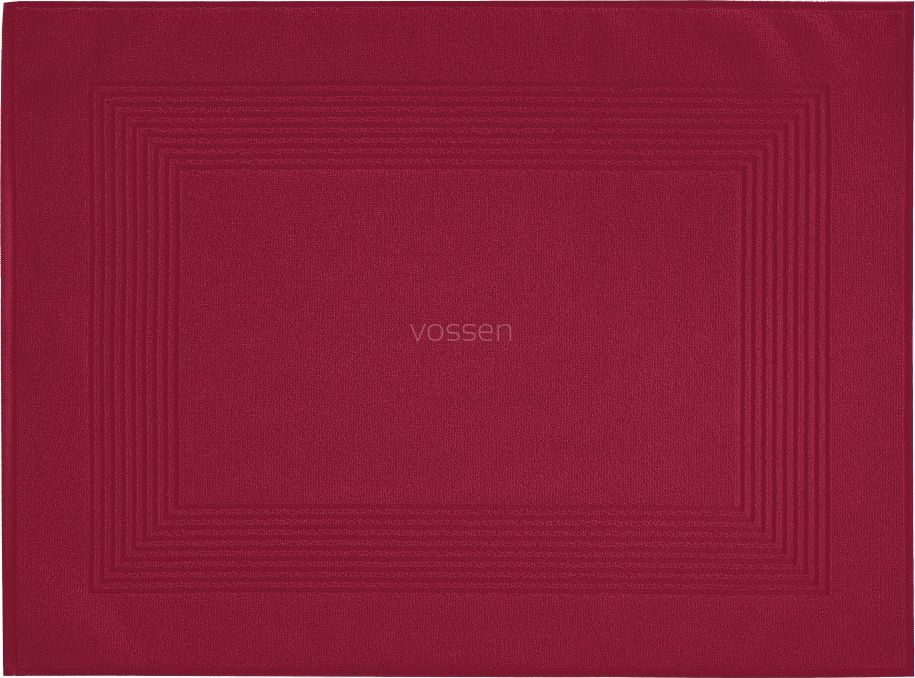 Vossen Dywanik łazienkowy 70x50cm bordowy (144214)