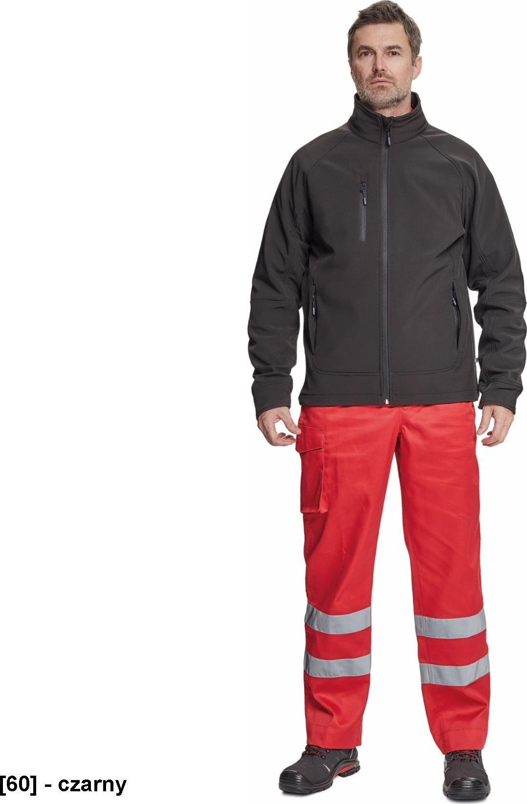 CERVA CHITRA SOFTSHELL - kurtka - czarny S