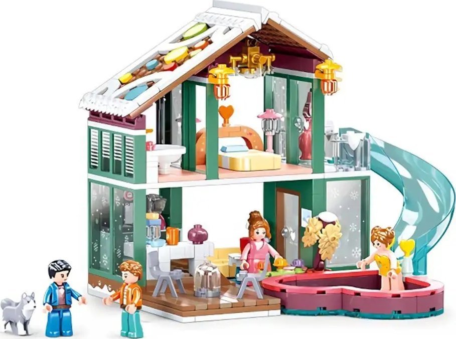 Sluban HAPPY DIARY -RESORT(439PCS)