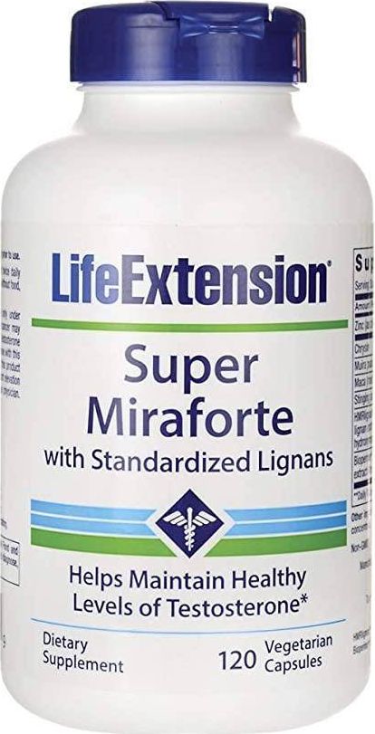 Life Extension Life Extension - Super Miraforte with Standardized Lignans, 120 vkaps